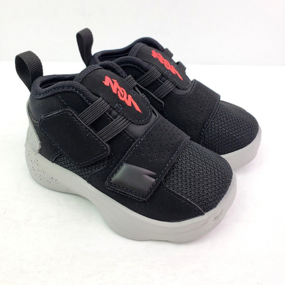 Nike Air Jordan Zion 2 TD Toddler Size 5c Black Siren Red Sneaker Shoes
